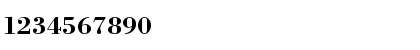 Download Kishint Mild Regular Font Numeric Preview
