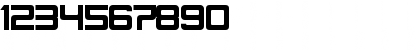 Download Machines Tille Regular Font Numeric Preview