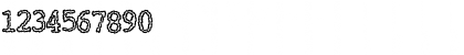 Download Magic Regular Font Numeric Preview