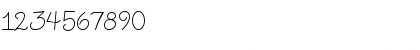Download CK Curly Regular Font Numeric Preview