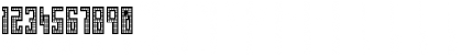 Download Parachute Regular Font Numeric Preview
