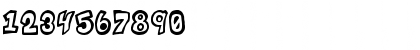 Download Pimples Regular Font Numeric Preview