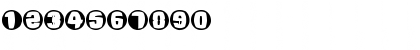 Download Pool Zone Regular Font Numeric Preview