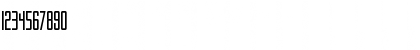 Download Pringle Regular Font Numeric Preview