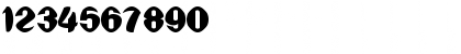 Download pumpkin Regular Font Numeric Preview