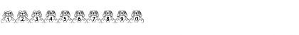 Download Puppy Home Regular Font Numeric Preview