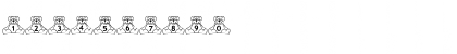 Download Puppy Home Slento Regular Font Numeric Preview