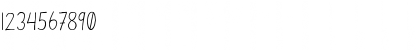 Download BOLICA Regular Font Numeric Preview