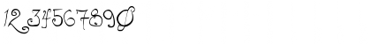 Download Quick N Easy Regular Font Numeric Preview