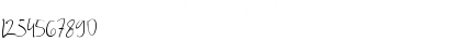 Download Bollivia Rosilla Script Regular Font Numeric Preview