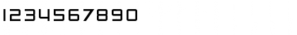 Download Shepery Thick Regular Font Numeric Preview