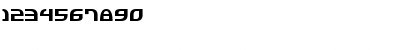 Download Templates Regular Font Numeric Preview