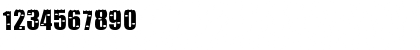 Download Trying Hard Regular Font Numeric Preview