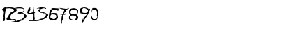 whital x Regular Font Numeric Preview whital x Regular Font Numeric Preview