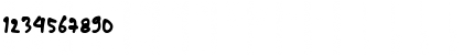 Download boncu sketches Regular Font Numeric Preview