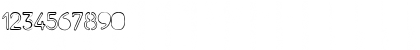 Download Normograph Black & White Regular Font Numeric Preview