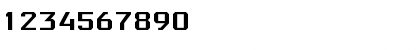 Download NRKTTV Normal Font Numeric Preview