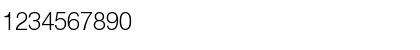 Download Olympia-Light Regular Font Numeric Preview