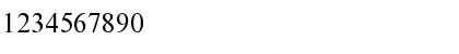 Download ORTimes-Roman-AA Normal Font Numeric Preview