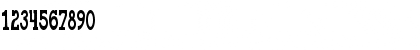 Download WorldsFinest Normal Font Numeric Preview