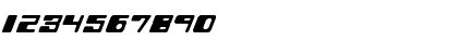 Download Phorfeit (BRK) Regular Font Numeric Preview