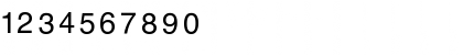 Download poodle Regular Font Numeric Preview
