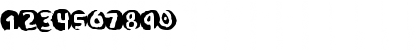 Download Potassium Scandal Regular Font Numeric Preview