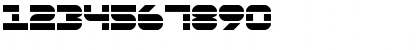 Download Pseudo (BRK) Regular Font Numeric Preview