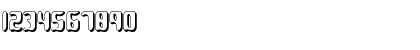 Download Qlumpy Shadow (BRK) Regular Font Numeric Preview