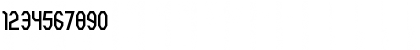 Download Rothwell Army Font Numeric Preview
