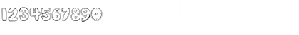 Download CK Pillow Regular Font Numeric Preview