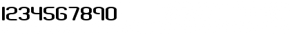 Download Telephasic BRK Normal Font Numeric Preview