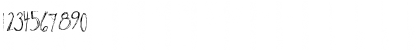 Download CK Scrawl Regular Font Numeric Preview
