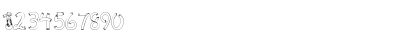 Download CK Snowman Regular Font Numeric Preview