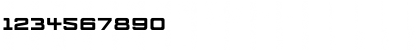 Download CYBER FREIGHT Normal Font Numeric Preview