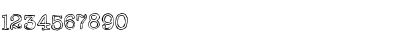 Download CK Tatty Regular Font Numeric Preview