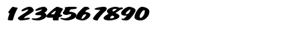 Download WummerlinScriptSSK BoldItalic Font Numeric Preview