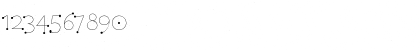 Download Telegram Plain Font Numeric Preview