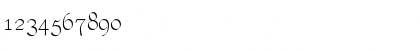 Download Xaltid Plain Font Numeric Preview