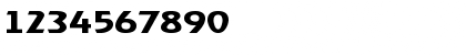 Download XanadauExtended Regular Font Numeric Preview
