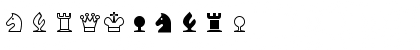 Download XChessNut Regular Font Numeric Preview