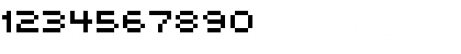 Download xpaider pixel explosion 01 Regular Font Numeric Preview