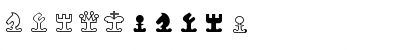 Download XSeederChessSmall Regular Font Numeric Preview
