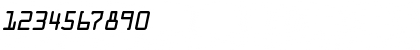 Download XTronicRegular Regular Font Numeric Preview