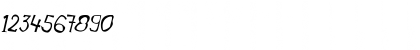 Download CLAFNIScratchNsniff-Italic Italic Font Numeric Preview