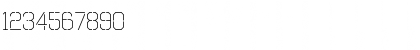 Download Octin Stencil Light Font Numeric Preview