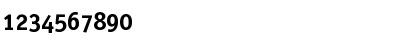 Download OfficinaSansITC Regular Font Numeric Preview