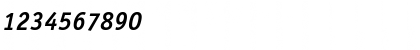 Download OfficinaSansWinCTT BoldItalic Font Numeric Preview