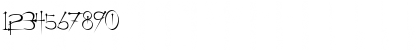 Download Ogilvie Medium Font Numeric Preview