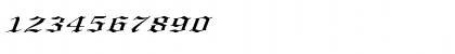 Download Old English Ex Italic Italic Font Numeric Preview